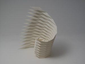 Scultura Origami - FUOCO